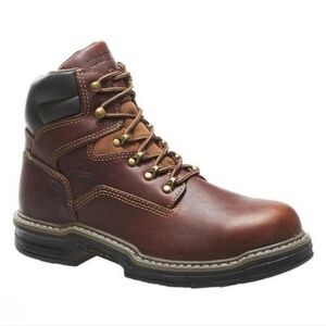 Wolverine "Raider" 6" Work Boot Carbon Toe Brown Leather W02419 | Men's Size 13